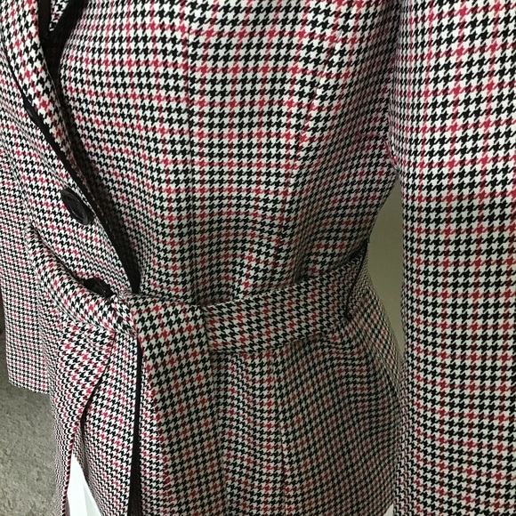 Evan Picone Houndstooth blazer jacket - Picture 6 of 8
